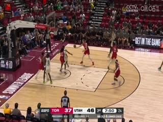 NBA夏季聯(lián)賽 猛龍VS爵士 20240718