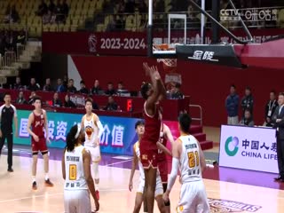 CBA常規(guī)賽第46輪 浙江稠州金租VS深圳馬可波羅 20240321（金哲豪）