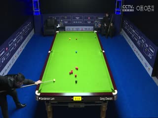 斯諾克世界公開賽第一輪 林杉峰5-4鞏晨智 20240318