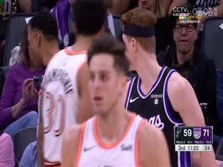 NBA常規(guī)賽 馬刺VS國王 20240308