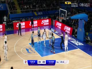 CBA常規(guī)賽第29輪 寧波町渥VS廣東華南虎 20240112（呂程,劉鐵）