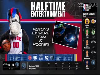 NBA常規(guī)賽 灰熊VS活塞 20231207