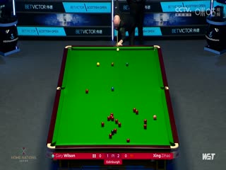 2023斯諾克蘇格蘭公開賽 加里·威爾遜4-3邢子豪 20231213（李照）
