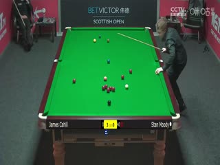 斯諾克蘇格蘭公開賽資格賽 詹姆斯·卡希爾4-3斯坦·穆迪 20231102