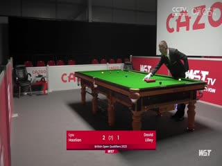 斯諾克 大衛(wèi)·利利1-4呂昊天 20230818（李照）