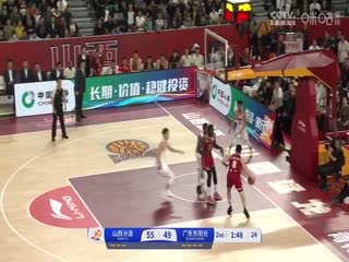 CBA常規(guī)賽第1輪 山西汾酒VS廣東東陽(yáng)光 20241013