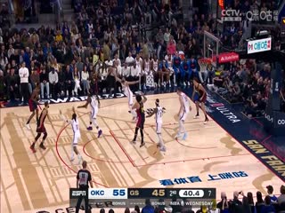 NBA常規(guī)賽 雷霆VS勇士 20250130