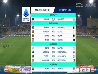 意甲聯(lián)賽 萊切VS烏迪內(nèi)斯 20250222