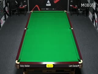 斯諾克西安大獎賽資格賽（128進(jìn)64輪次） 里奇·沃頓5-1利亞姆·戴維斯 20250902