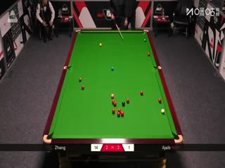 斯諾克西安大獎賽資格賽（128進(jìn)64輪次） 張安達(dá)4-5法拉赫·阿賈布 20250902