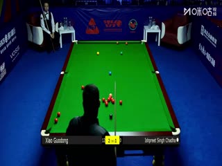 2025斯諾克武漢公開賽64進32 肖國棟5-2辛格·查達 20250825