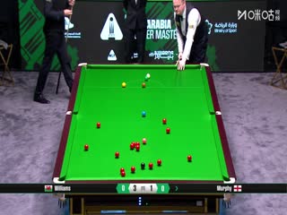 2025斯諾克沙特大師賽16進8 肖恩·墨菲1-6馬克·威廉姆斯（秦正） 20250813