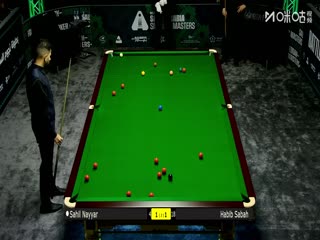 2025斯諾克沙特大師賽第一輪（144進(jìn)112） 薩希爾·納亞爾4-1哈比卜·沙巴 20250808