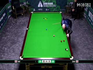 2025斯諾克沙特大師賽第三輪（80進(jìn)48） 馬修·塞爾特3-4奧利弗·萊恩斯 20250811