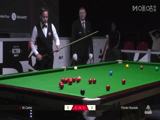 2025斯諾克武漢公開賽資格賽 阿里·卡特5-2弗洛里安·努斯勒 20250623
