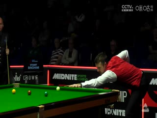 24-25賽季斯諾克世錦賽資格賽第三輪 斯圖爾特·賓漢姆6-10邁克爾·霍爾特（第二階段） 20250414