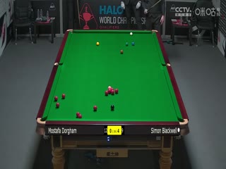 斯諾克世錦賽資格賽128進96及96進64 穆斯塔法·多爾格姆3-6西蒙·布萊克威爾（第一階段） 20250409