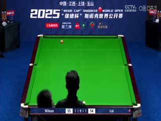 斯諾克玉山世界公開賽64進32 雷佩凡1-5凱倫·威爾遜  20250224