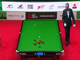 斯諾克世界大獎賽16進8 肖國棟4-3雷佩凡  20250306