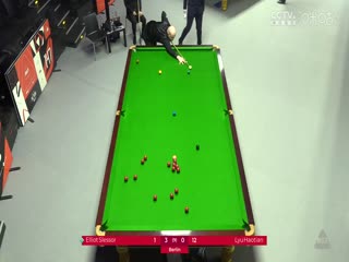 斯諾克德國大師賽64進32 艾利奧特·斯萊瑟5-1呂昊天 20250129