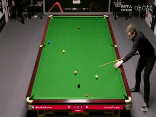 斯諾克威爾士公開賽資格賽 本·沃拉斯頓2-4約書亞·庫(kù)珀 20250206