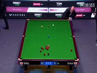 2025斯諾克英國公開賽第1輪 大衛(wèi)·格雷斯1-4馬克·塞爾比（朱峰立） 20250922