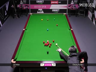 2025斯諾克英國公開賽32進(jìn)16 張家瑋1-4雷佩凡 20250925