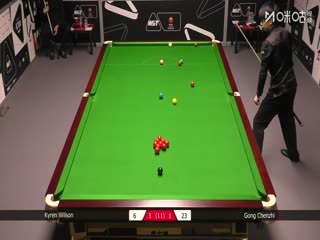 2025斯諾克南京國錦賽資格賽 凱倫·威爾遜6-2鞏晨智 20250930