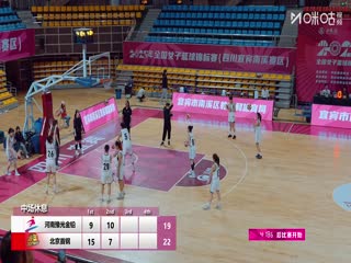 全國(guó)女子籃球錦標(biāo)賽 河南豫光金鉛VS北京首鋼園 20251015