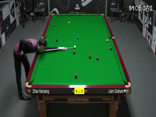 斯諾克英錦賽資格賽 趙翰洋2-6利亞姆·格雷厄姆 20251123