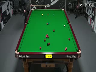斯諾克英錦賽資格賽第二輪112進80 米歇爾·曼恩6-3黃佳浩 20251123